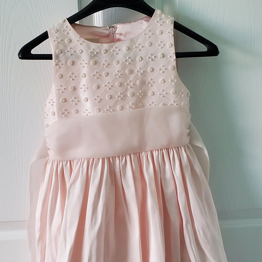 Girls Dressy Dress 6 Cinderella Blush Pink